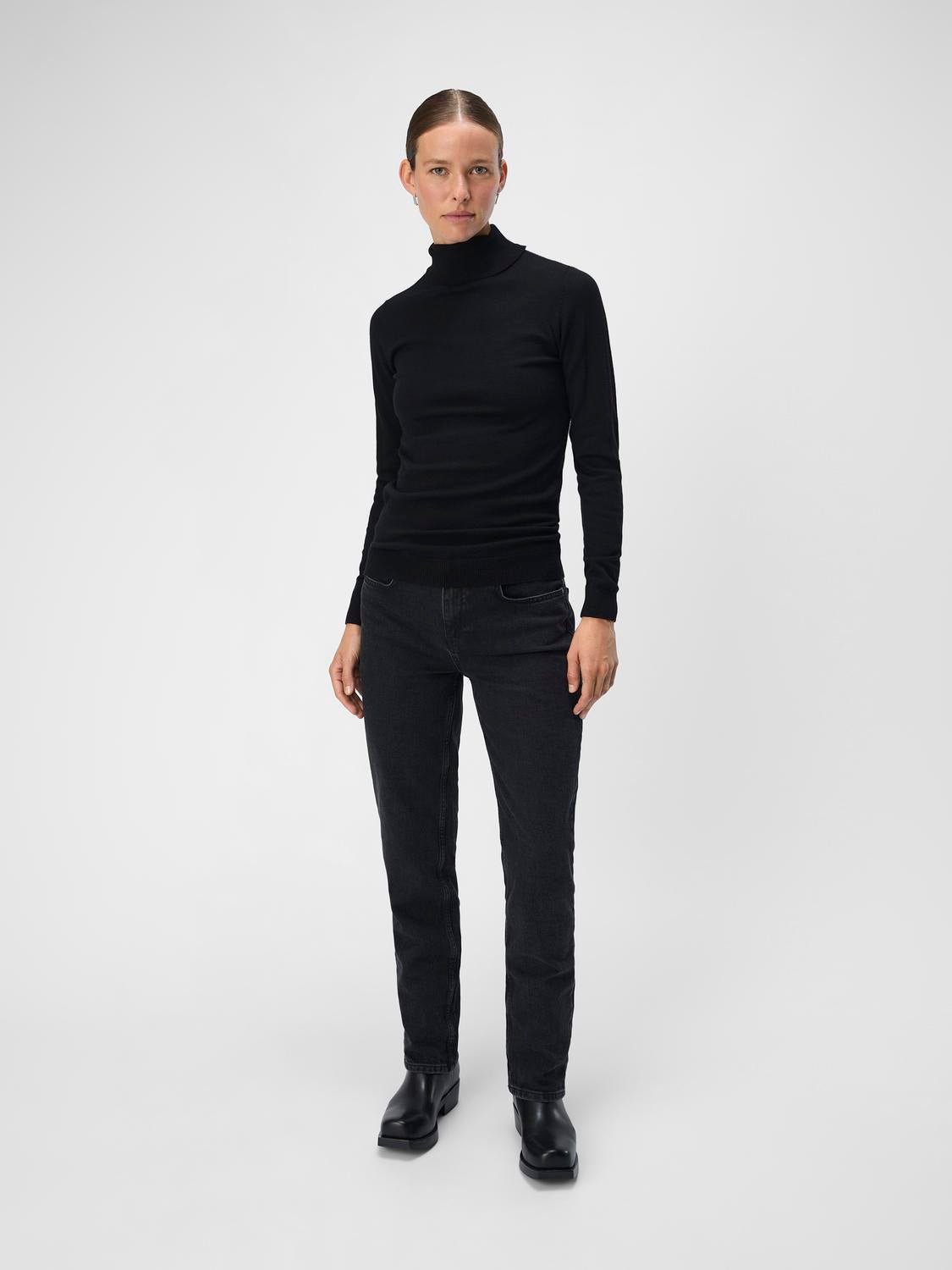 OBJTHESS Pullover - Black - VERO MODA & VILA Bergvik